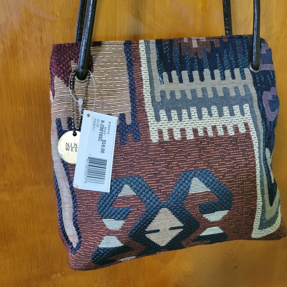 NWT Nine West Aztec handbag